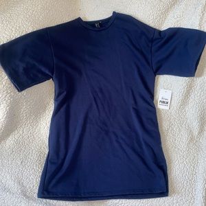 NWT forever 21 T-shirt dress! Navy blue!